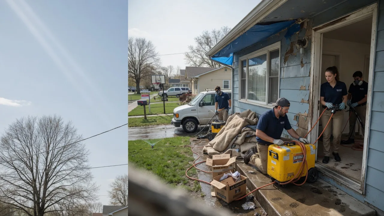 Basement Flood Cleanup in Paw Paw, IL near me